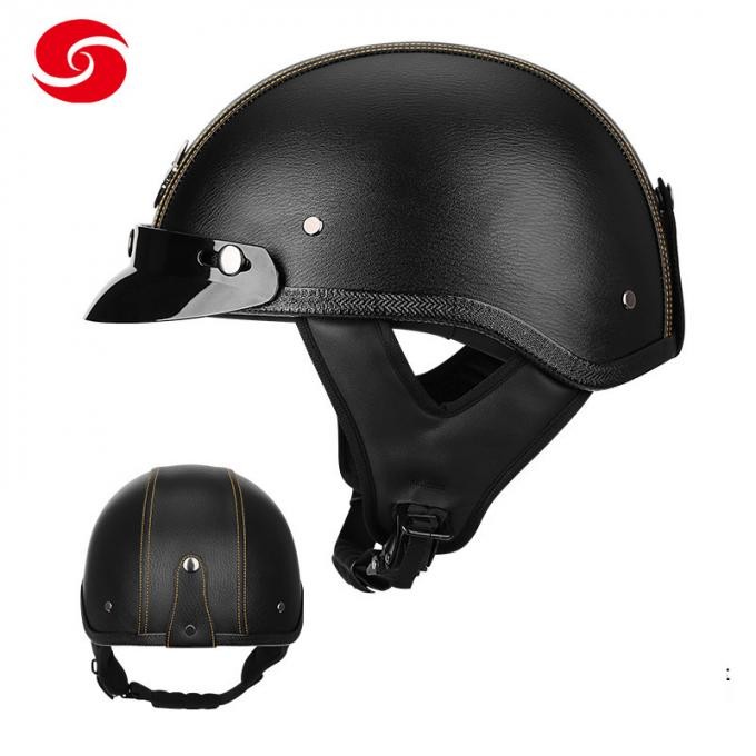 Half Face Summer Sunscreen Motorcycle Helmet Bicycle Open Face Half Helmet Electric Car Safety Helmet
