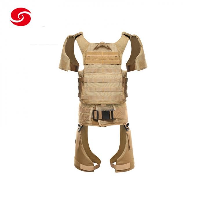 Khaki Color PE or Aramid Materials Full Protective Military Bulletproof Vest