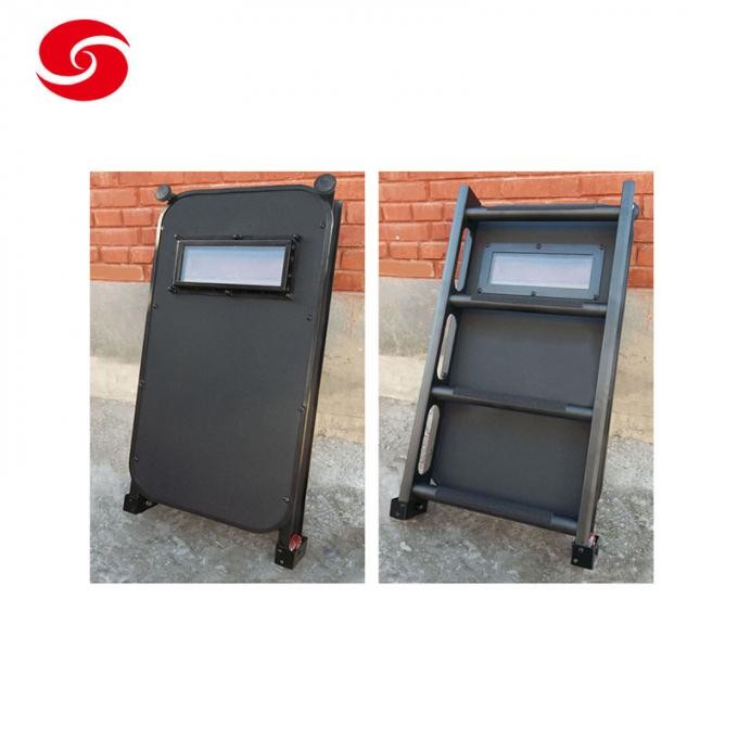 Safety Police Military Wheeled Bullet Proof Shield for Man