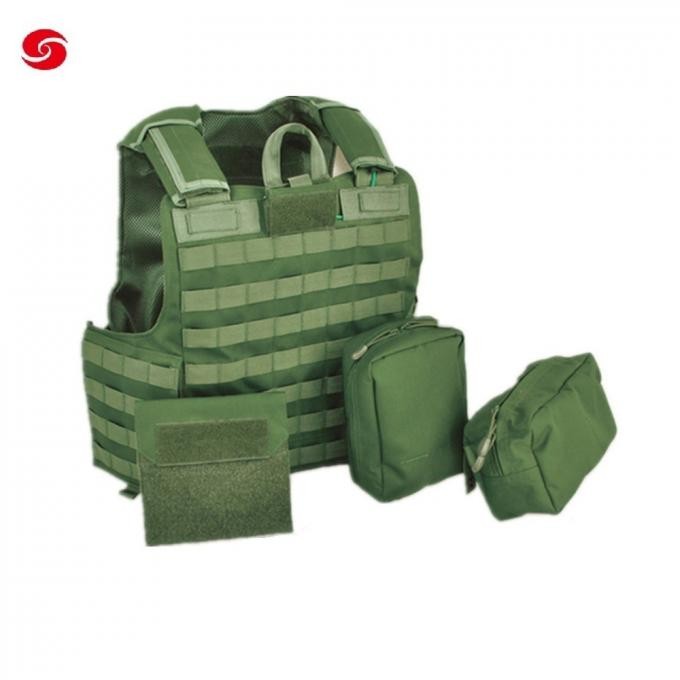 Army Green Tactical Plate Carrier Vest Military Gear Load-Carrying Bulletproof Vest Equipment