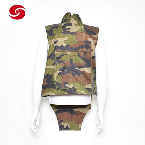 Full Protection Woodland Camouflage Nij Iiia PE Bulletproof Vest