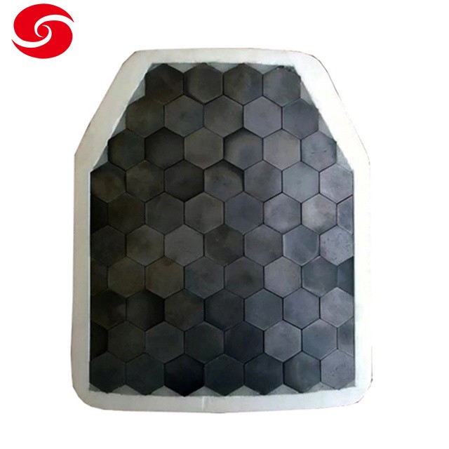 Bulletproof Vest Plate Level 4 Armor Plate Single Curved Plate