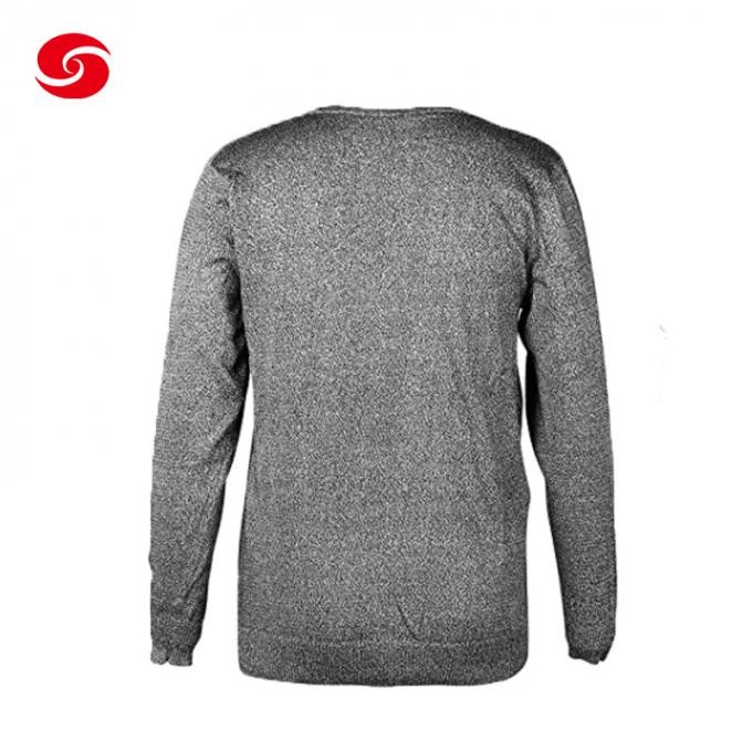 Protective Clothes Cut Resistant Anti Slash Level 5 Equipment Round Neck Long Sleeve