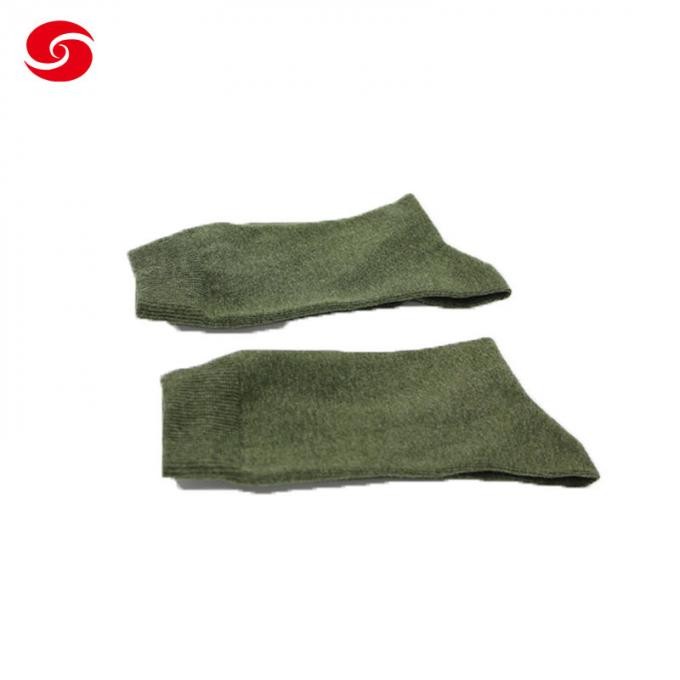 Comfortable Customized Army Green Breathable Military Outdoor Army Police Men Sock