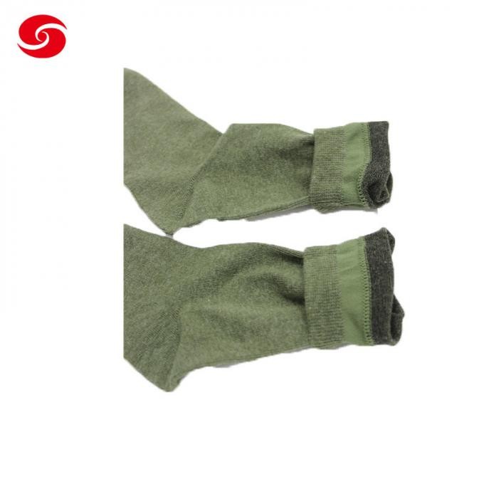 Comfortable Customized Army Green Breathable Military Outdoor Army Police Men Sock