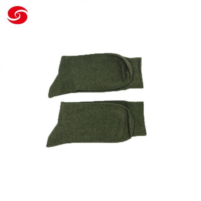 Comfortable Customized Army Green Breathable Military Outdoor Army Police Men Sock