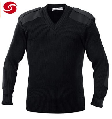 China Xinxing Men Military Pullover Acrylic V-Neck Jersey Sweater