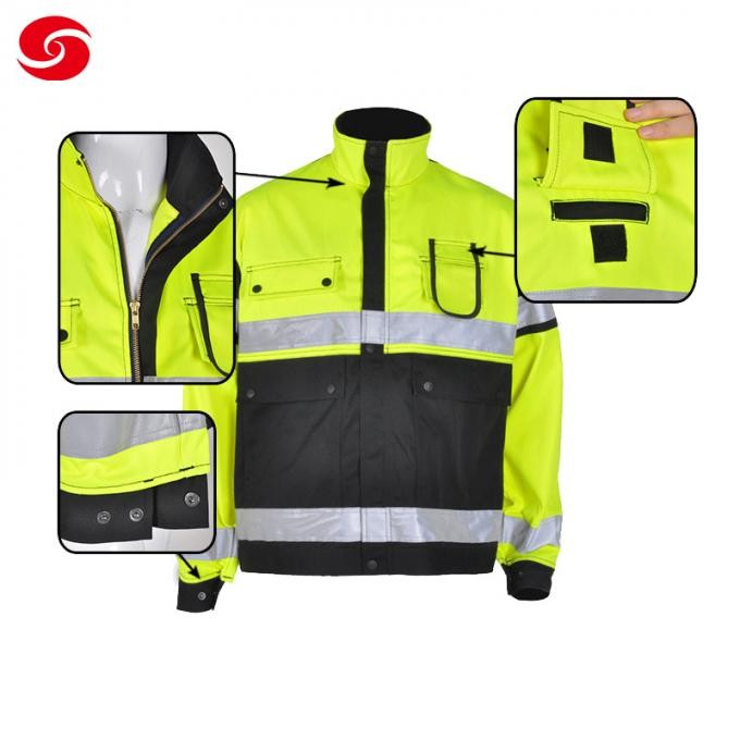 Construction Fire Resistant Reflector Fireproof Workwear Welding Jacket