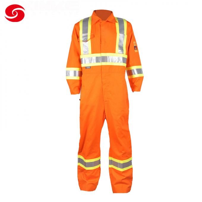 Multi-Functional Fire Retardant Coverall Reflective Strips Overalls