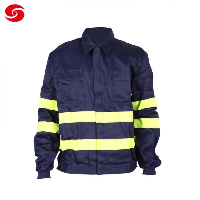 Fire Retardant Protective Jacket for Industry Cotton Workwear