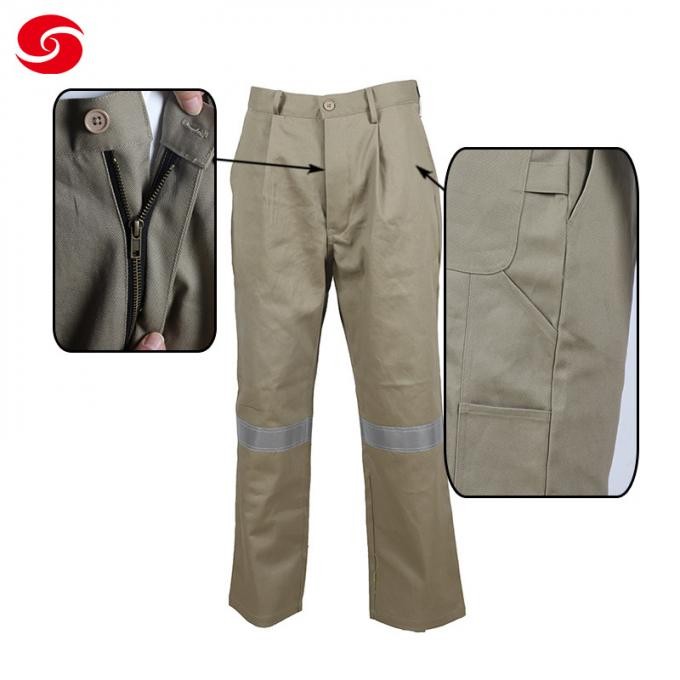 Worker Pure Cotton Flame Retardant Trousers for Industry