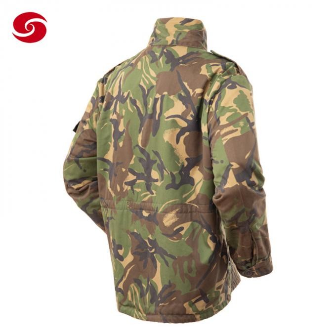 Africa Botswana Tanzania Windproof Dpm British Woodland Camouflage Military Jacket