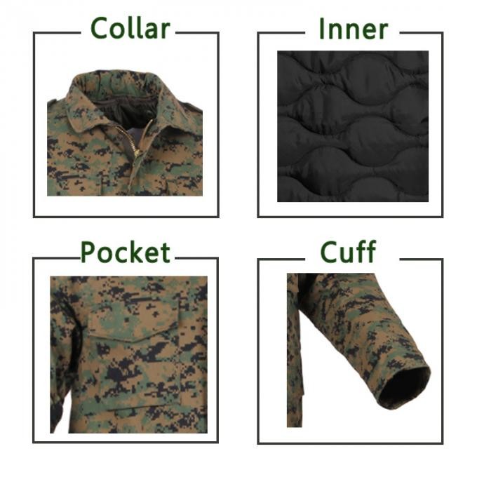 Custom Land Force Kenya Marpat Woodland Digital Camouflage Jacket