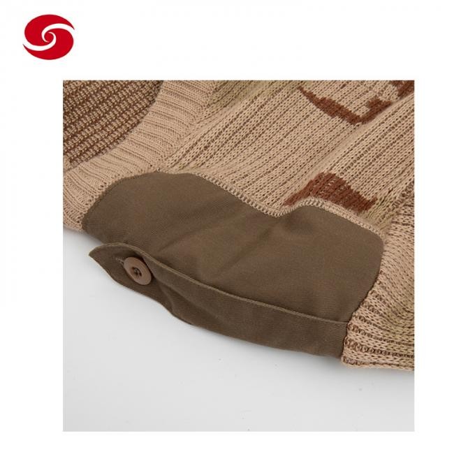 Middle East Tri Color Desert Camouflage Military Jersey Army Pullover