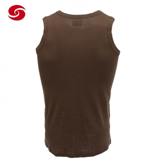 Round Neck Cotton Summer Tactical Vest with Logo