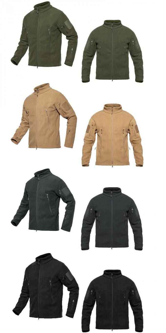 Hiking Tactical Fleece Winter Jacket Mens Coats for Outdoor