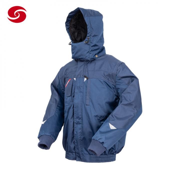 Military Windproof Winter Fleece Flight Jacket for Outdoor