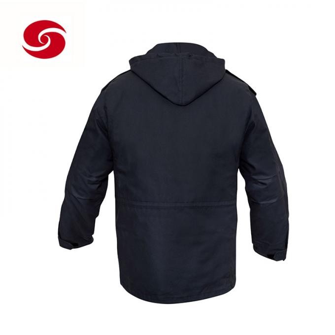 Military Windproof Winter Navy Blue M65 Jacket for Outdoor