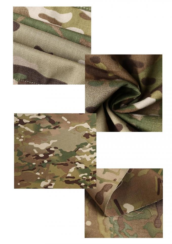 Army Multicam Camouflage Military CVC Ripstop Fabric for Soldier