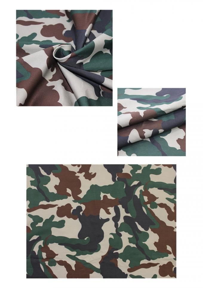 High Quality Military Camouflage Cotton Plain Weave Fabric for Nepal