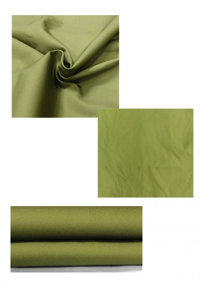 Greece Waterproof Army Green Cotton Jacket Lining Poplin Fabric