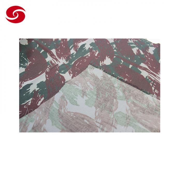 Cotton Polyester CVC Brazilan Camouflage Military Fabric for Army