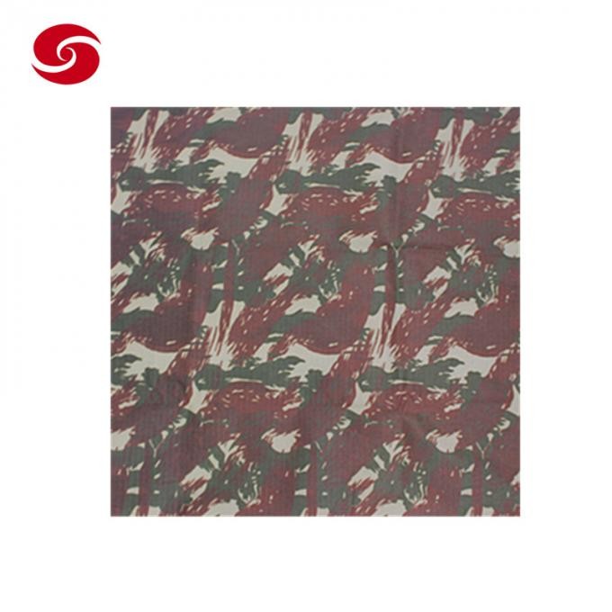 Cotton Polyester CVC Brazilan Camouflage Military Fabric for Army