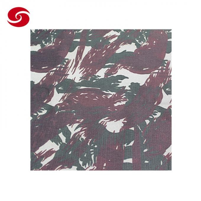 Cotton Polyester CVC Brazilan Camouflage Military Fabric for Army