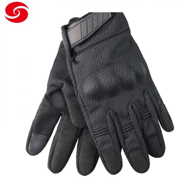 Military Nylon Camouflage Climbing Tactical Gloves for Man