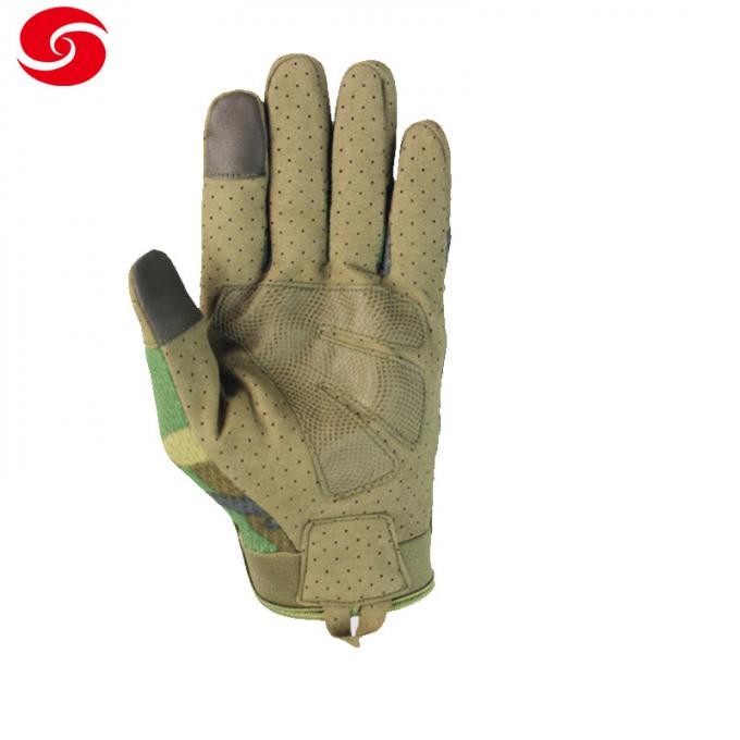 Military Nylon Camouflage Climbing Tactical Gloves for Man