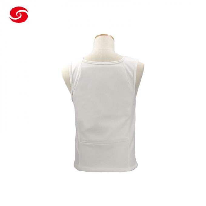 PE Nij Iiia White Bulletproof T Shirt Military and Safety Equipment Concealed Bulletproof Vest