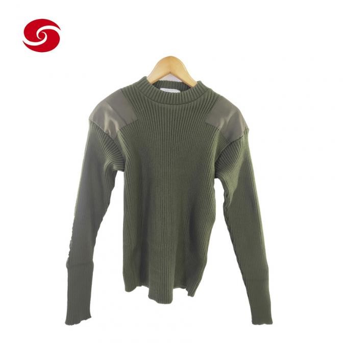 Olive Green Army Jersey Commando Military Jumper Wool Pullover Sweater