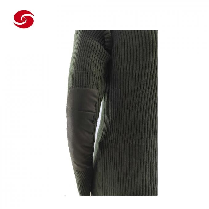 Olive Green Army Jersey Commando Military Jumper Wool Pullover Sweater