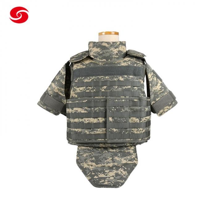 PE Nij Iiia Molly Full Protection Body Armor Camouflage Military Bulletproof Vest