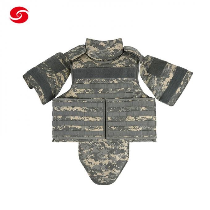 PE Nij Iiia Molly Full Protection Body Armor Camouflage Military Bulletproof Vest