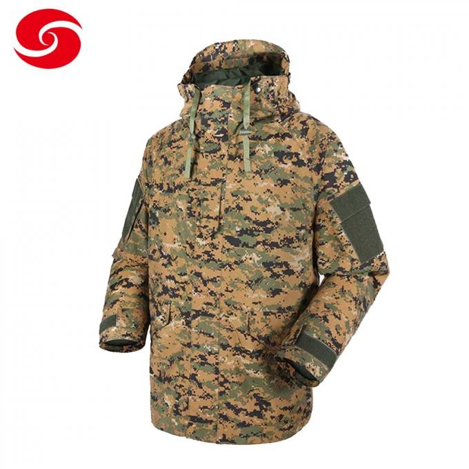 Custom Military Breathable Waterproof Woodland Digital Camouflage Tactical Army Jacket