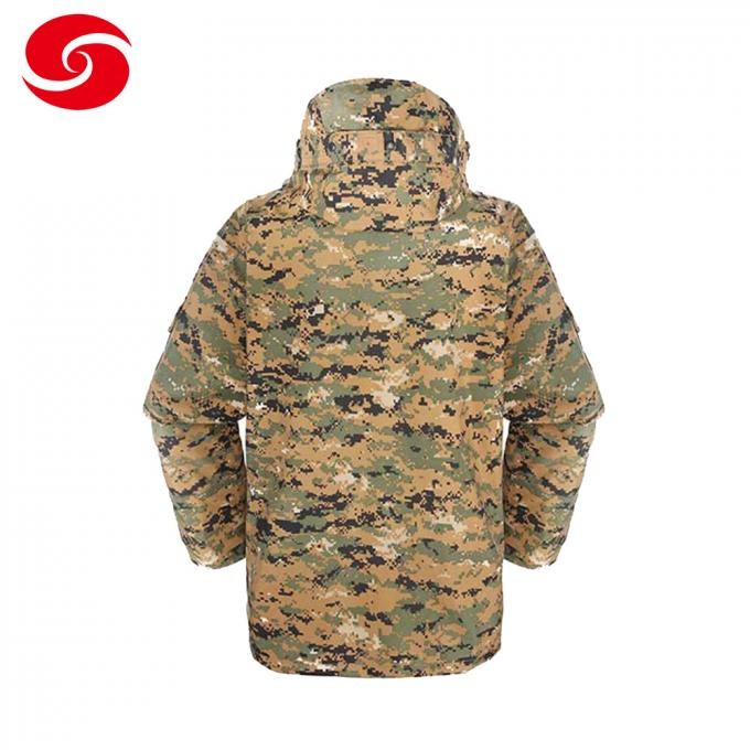 Custom Military Breathable Waterproof Woodland Digital Camouflage Tactical Army Jacket