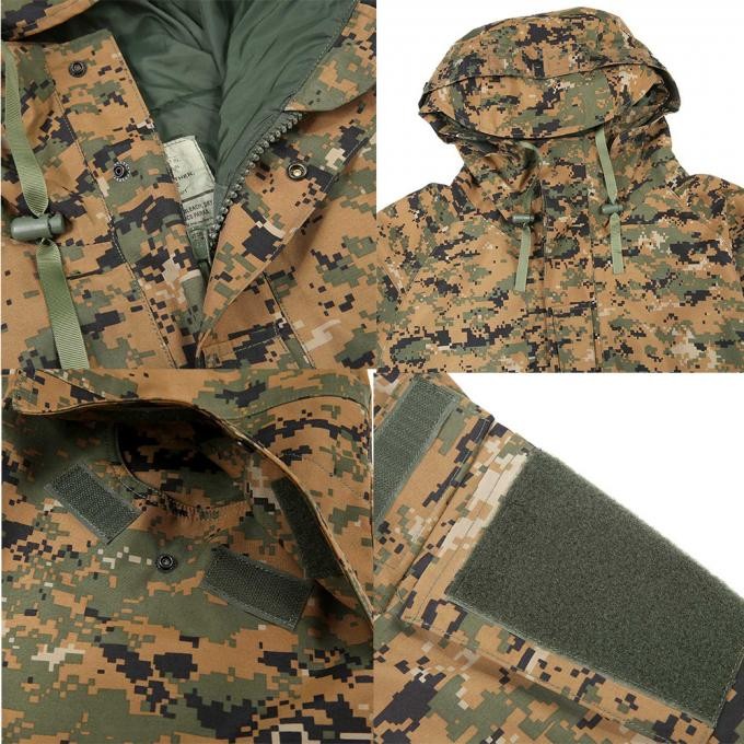Custom Military Breathable Waterproof Woodland Digital Camouflage Tactical Army Jacket