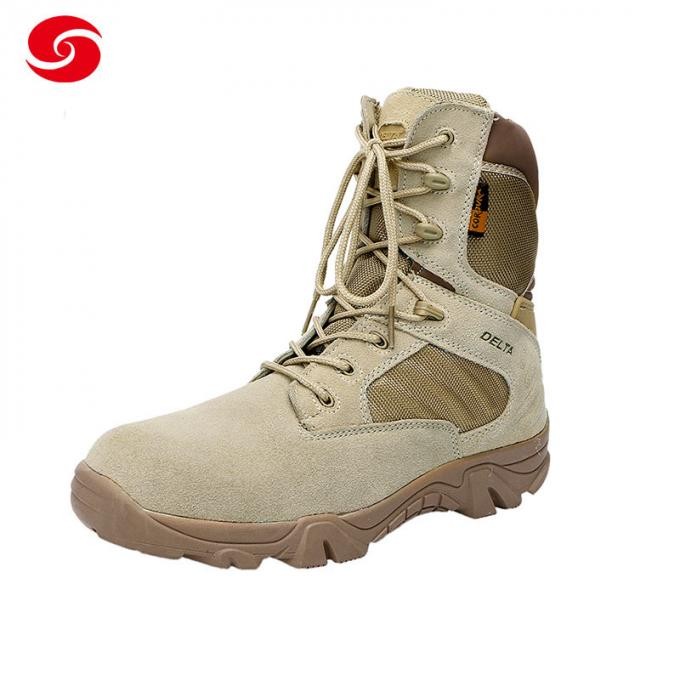 Desert Tan Army Combat Military Boots