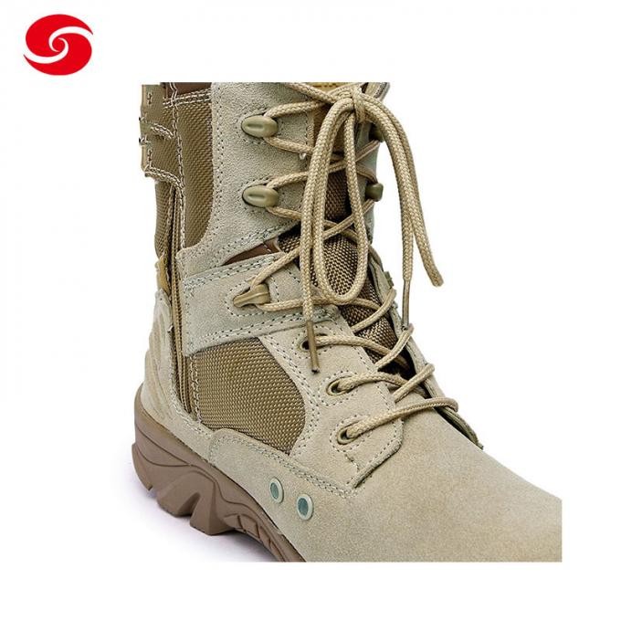 Desert Tan Army Combat Military Boots