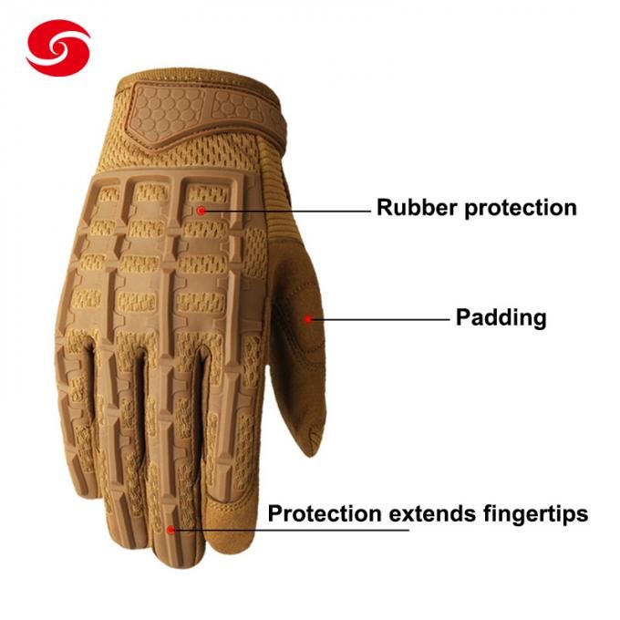 Nylon Military Anti Slip Tactical Gloves for Man