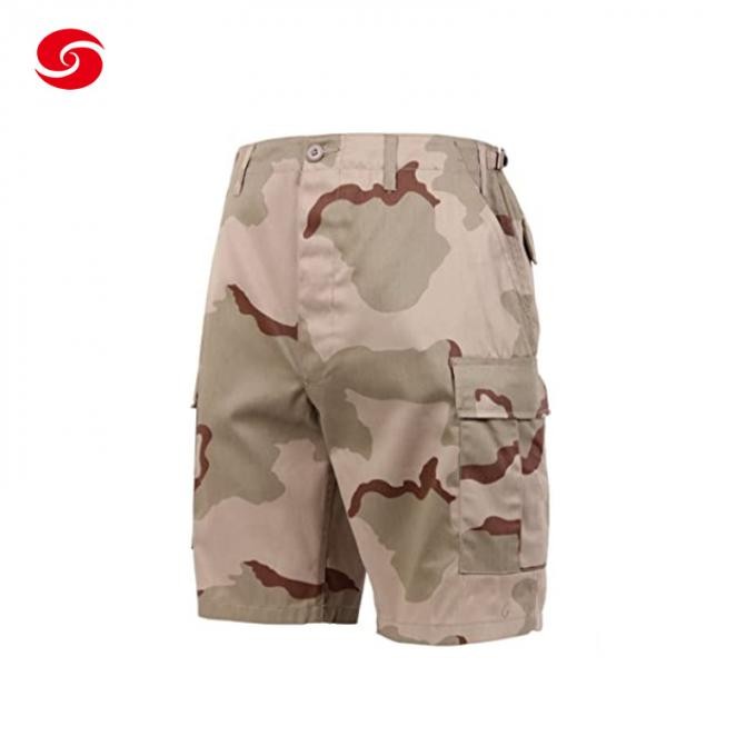 Army Military Men Camouflage Tactical Combat Style Work Short Pants