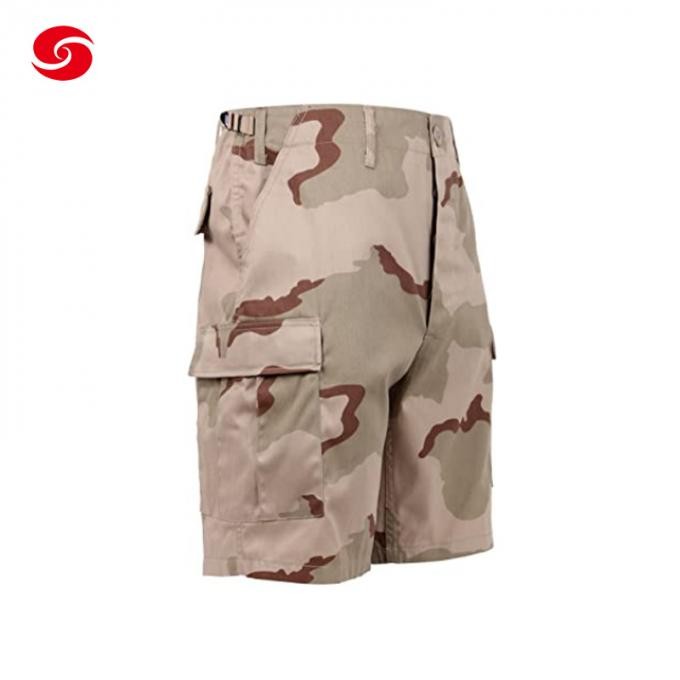 Army Military Men Camouflage Tactical Combat Style Work Short Pants
