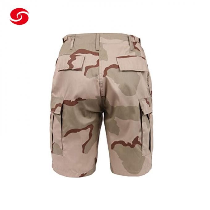 Army Military Men Camouflage Tactical Combat Style Work Short Pants