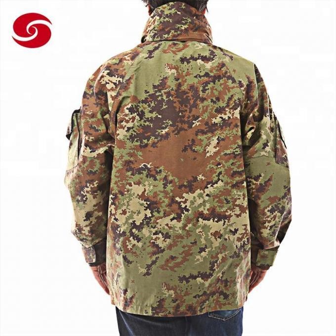 Italian Camouflage Waterproof Military Army Tactical Combat Jacket