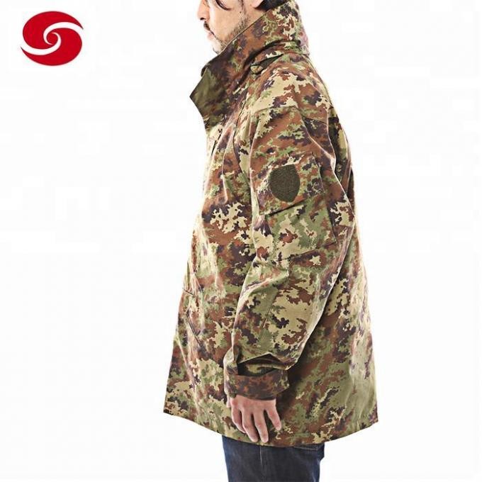 Italian Camouflage Waterproof Military Army Tactical Combat Jacket