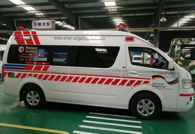 ICU Negative Pressure Available Ambulance Emergency Car
