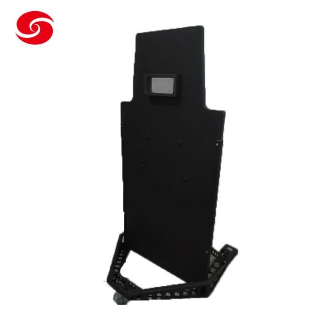 Wheeled bulletproof shield NIJ IIIA III IV military shield