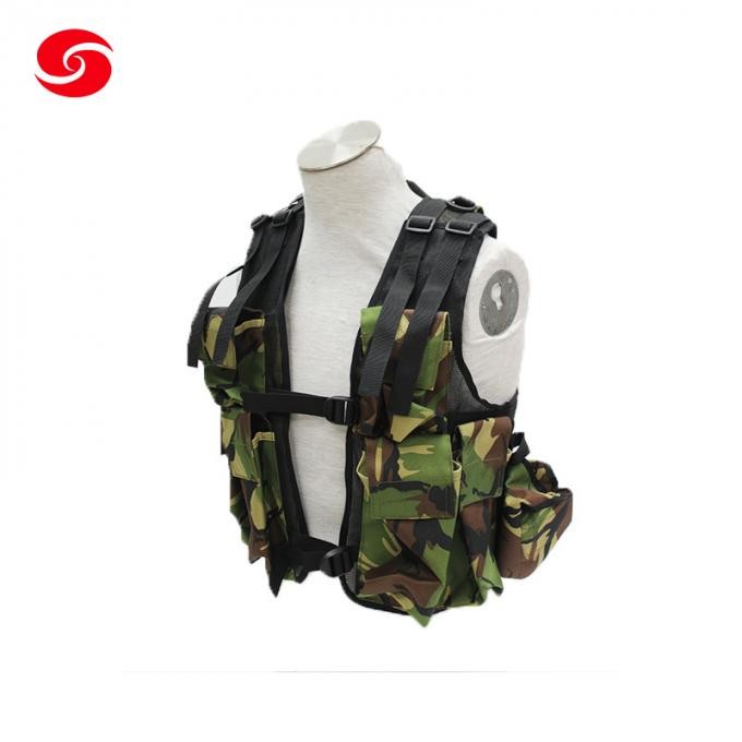 Camouflage Nylon Molle Special Force Tactical Vest Airsoft Military
