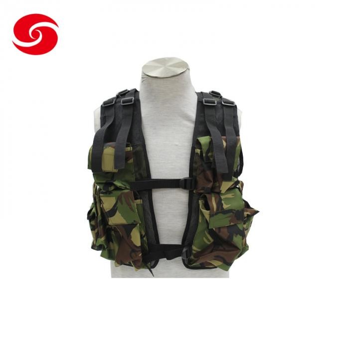 Camouflage Nylon Molle Special Force Tactical Vest Airsoft Military